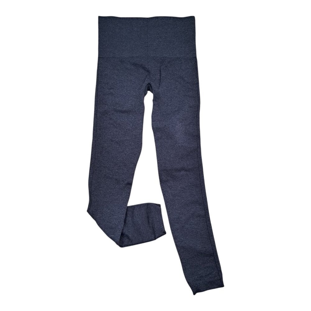 Spanx Women's Dark Grey Look at Me Now Seamless Leggings Comfort  Sz Medium